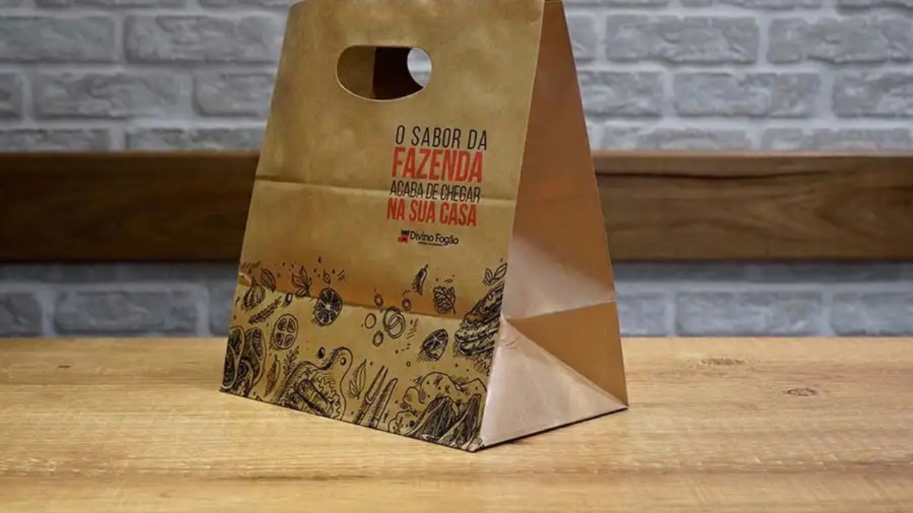 Sacola e Saco de Papel Personalizados para Delivery da Premium Papis